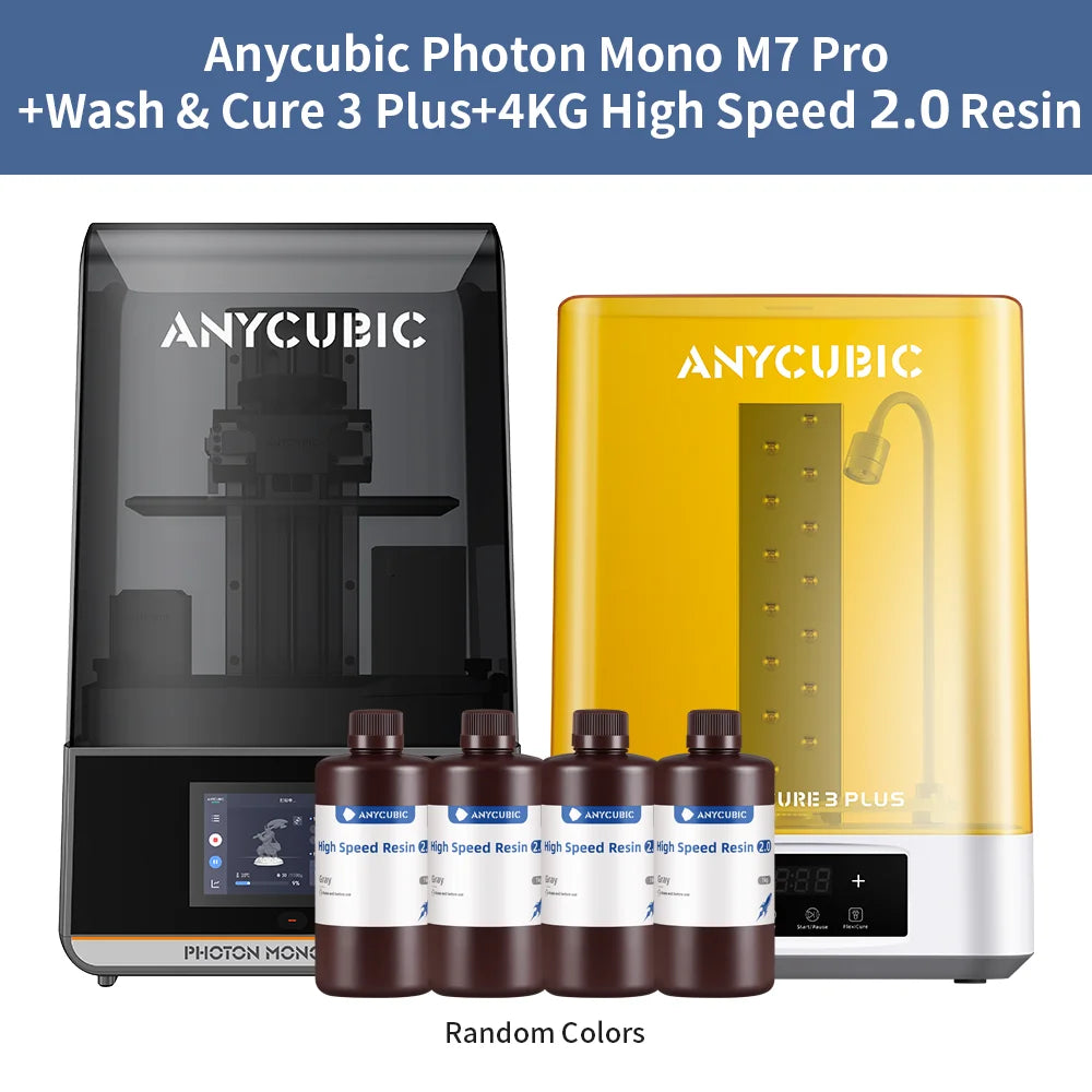 ANYCUBIC Photon Mono M7 Pro 14K Mono MSLA 3D Printer 10.1'' LCD Resin 3D Printer Speed Up to 170mm/h Printing Size 223*126*230mm