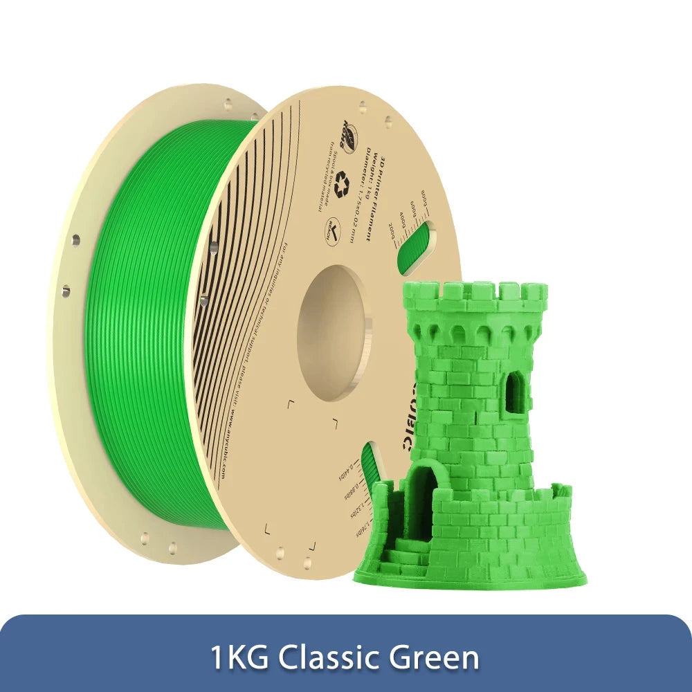 ANYCUBIC 3D Printer PLA Multicolor Filament 1.75mm 1kg/Roll Plastic Rubber Consumables Material For FDM 3D Printer Kobra