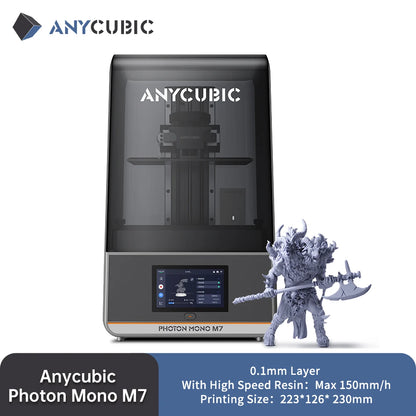 Российский ANYCUBIC UV Смола LCD 3D принтер Photon Mono 2, Mono X 6Ks,M3 Max,12K Mono M5s 14K Mono M5s Pro DLP Printer Photon D2