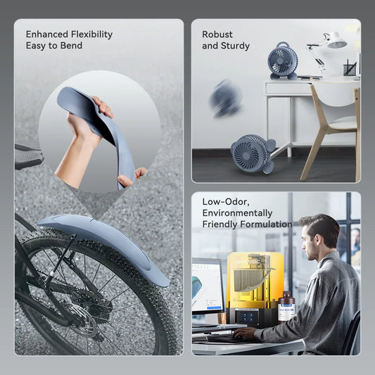 Newest UV Resin ANYCUBIC UV Tough Resin 2.0 Flexible 3D Printing Material For Photon Mono (X)LCD 3D Printer 365-405nm