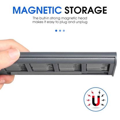 Juego de destornilladores de precisión 25 en 1, mini destornilladores magnéticos con 24 puntas Torx, kit de herramientas manuales de reparación pequeñas para iPhone, PC y iPhone.