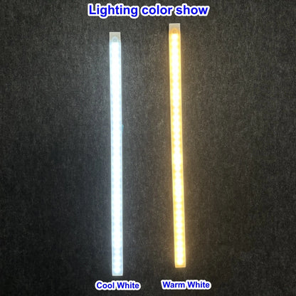 Luz nocturna LED recargable con sensor de movimiento para debajo del gabinete, lámpara inalámbrica para cocina, armario, mesita de noche, barra de luz de inducción