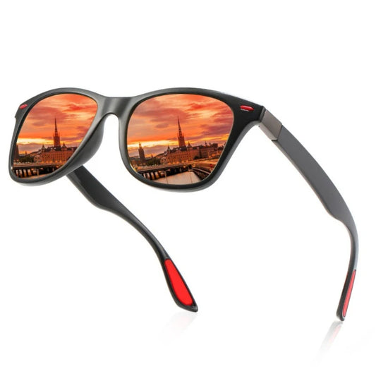 Gafas de sol polarizadas clásicas de moda para hombre y mujer, cuadradas, antideslumbrantes, para viajes, pesca y ciclismo, con protección UV400
