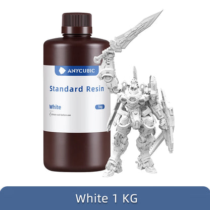 ANYCUBIC 1kg/10kg Liquid Photopolymer Resin 405nm UV Resin For LCD 3D Printer Printing Material For Photon Mono 4K etc.