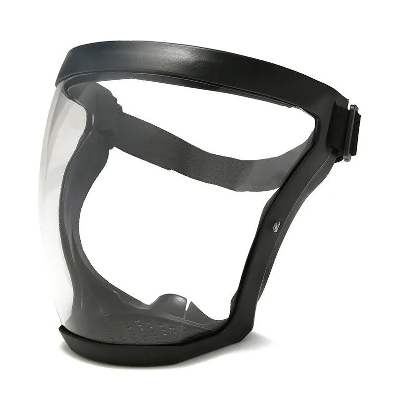 Dust And Anti-Fog Transparent Mask High-Definition Fog-Free Welding Eyewear Head-Mounted Full-Face Protection