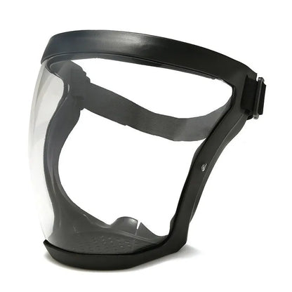 Dust And Anti-Fog Transparent Mask High-Definition Fog-Free Welding Eyewear Head-Mounted Full-Face Protection