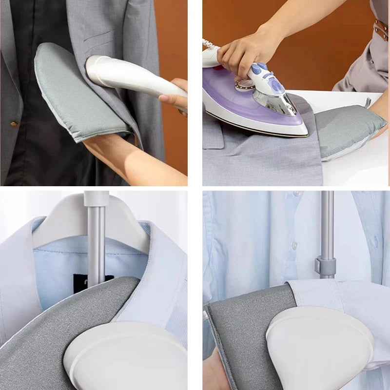 1Pc Fabric Handheld Ironing Board Ironing Board Small Home Ironing Gloves Anti Ironing Household Insulated Handheld Ironing Tray