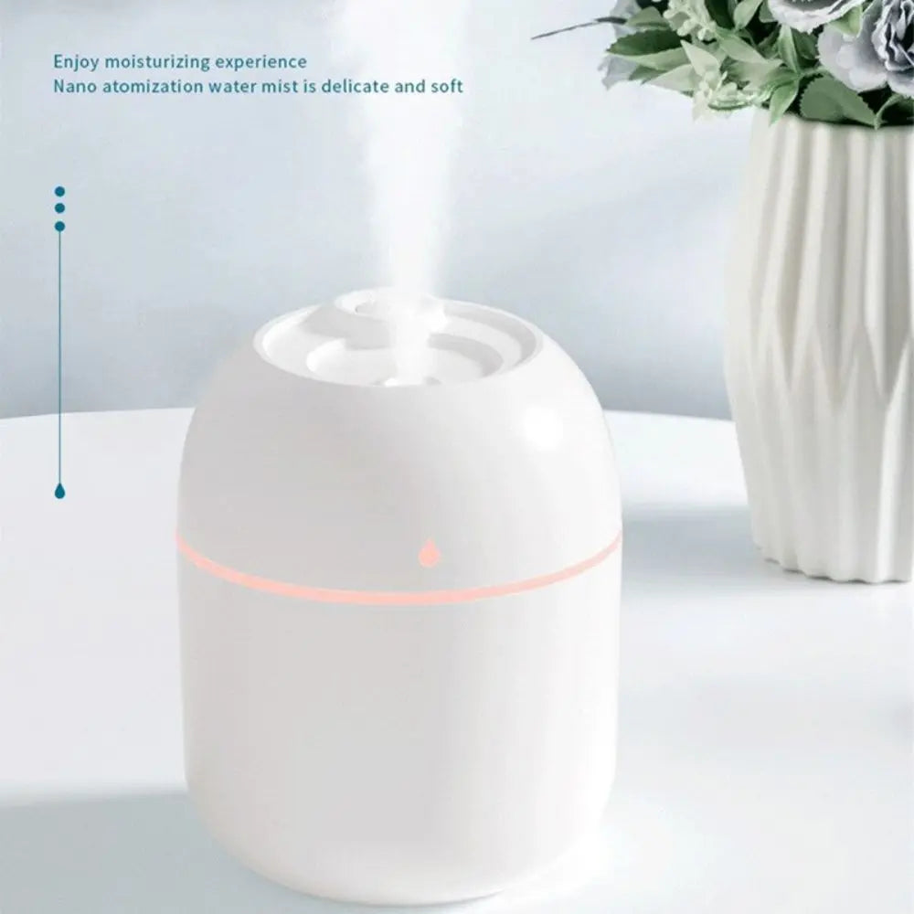 Mini humidificador silencioso de aromaterapia con USB para coche, LED, de escritorio, gran oferta