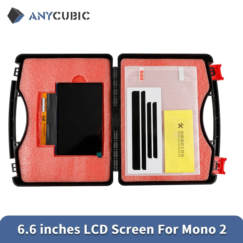 ANYCUBIC Photon Mono 2 Monochrome 6.6 inch LCD Screen For LCD 3D Printer Mono 2 LCD Screen