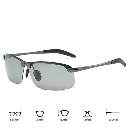 Gafas de sol polarizadas fotocromáticas para hombre, para conducir, pescar, camaleón, cambian de color, visión diurna y nocturna, UV400