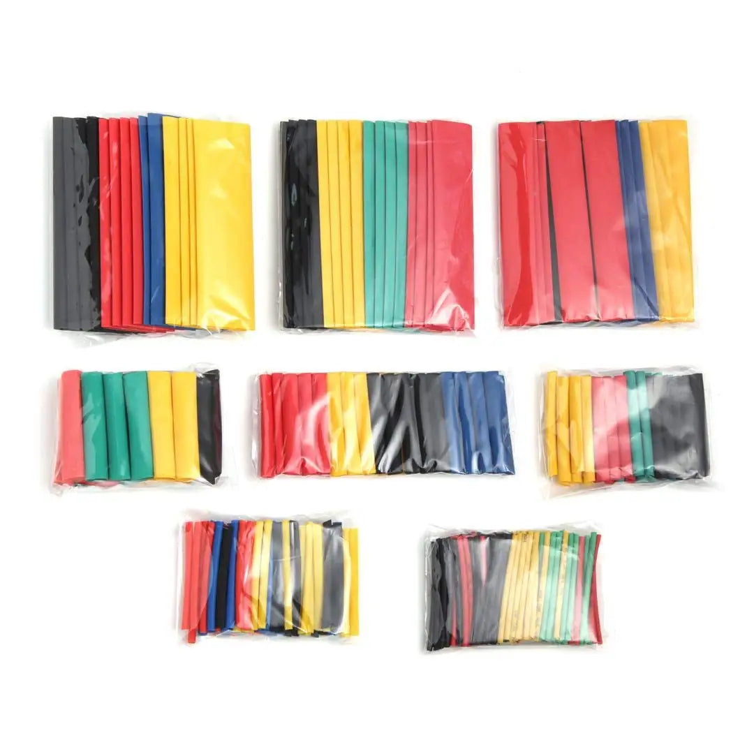 164/328/530pcs Heat Shrink Tubing Waterproof Electrical Wire Cable Wrap Assortment Electric Insulation Heat Shrink Tube Kit