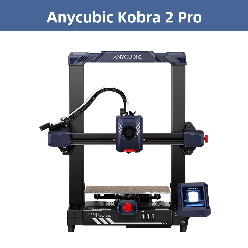 ANYCUBIC Kobra 2 Pro FDM 3D Printer 500mm/s Maximum Print Speed With 9.8 x8.7 x 8.7inch Printing dimensions LeviQ 2.0