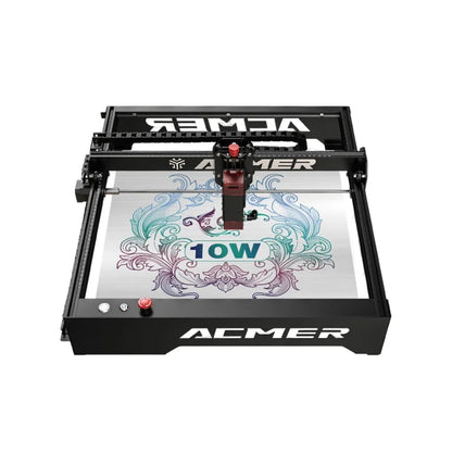 ACMER P1 10W Laser Engraving with Wifi Control For Wood Acrylic Blue CNC Laser Engraving Cutting Machine Tool 400X410mm