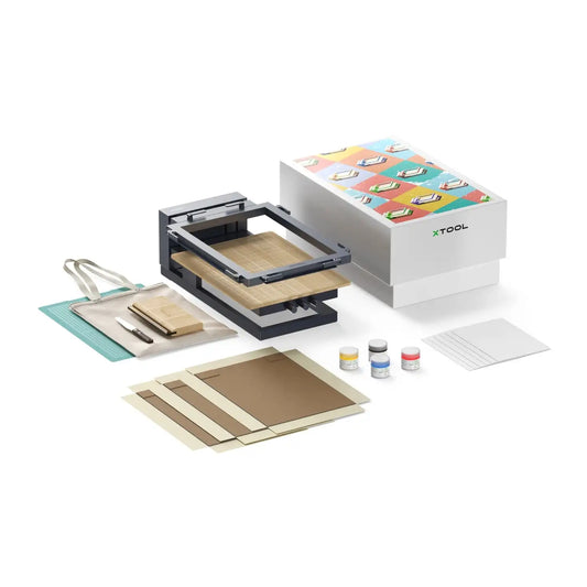 xTool-Siebdrucker: 1. Siebdrucklösung mit Laser