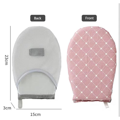 1Pc Fabric Handheld Ironing Board Ironing Board Small Home Ironing Gloves Anti Ironing Household Insulated Handheld Ironing Tray