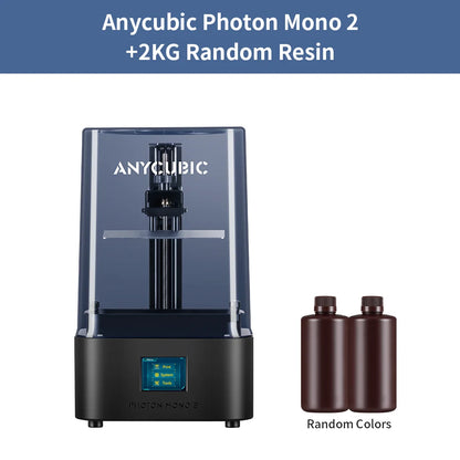 3d принтер ANYCUBIC Photon Mono 2 3D Printer 6.6-inch UV Resin Photocuring 4K+ High Resolution LCD Printing Size 165*143*89mm