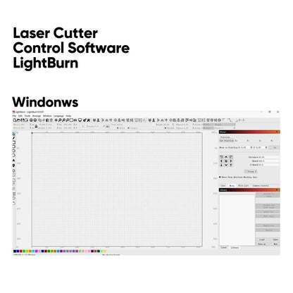 Software de control de clave de licencia Gcode de LightBurn para máquinas de corte y grabado láser. Compatible con todas las marcas de máquinas de grabado, Mac y Windows.