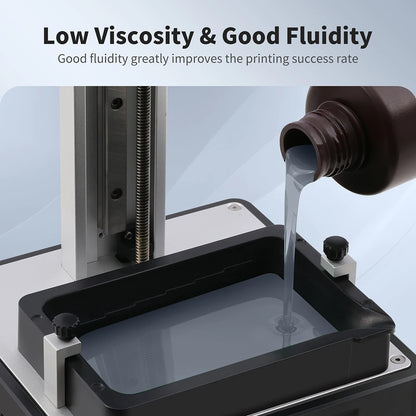 ANYCUBIC Water-Wash Resin For LCD 3D Printer High Precision Low Odor Low Viscosity 3D Printing Standard Photopolymer