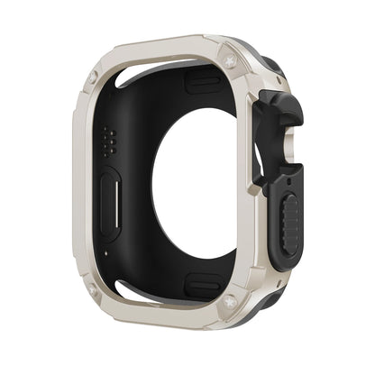 2 In 1 Case for Apple Watch 41mm 45mm 40mm 44mm 49mm TPU + PC Shockproof Protector Bumper for Iwatch Series Ultra 8 7 6 5 4 3 SE