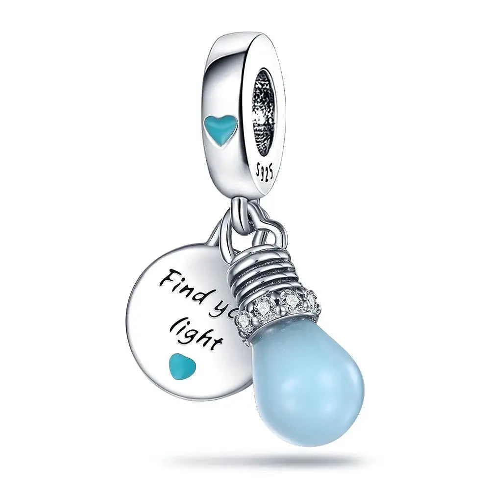 Gran oferta 2024, nuevo dije de colección Ocean en color plata, cuentas de luciérnaga, compatible con pulsera Pandora, colgante DIY, joyería para mujer