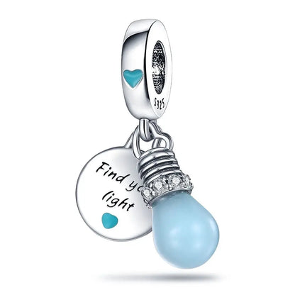 Gran oferta 2024, nuevo dije de colección Ocean en color plata, cuentas de luciérnaga, compatible con pulsera Pandora, colgante DIY, joyería para mujer