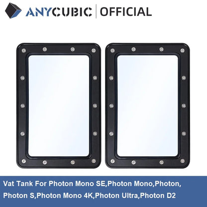 ANYCUBIC Photon Mono Accessories UV Resin Vat Tank, 2K Monochrome LCD Screen, Mainboard, FEP Film