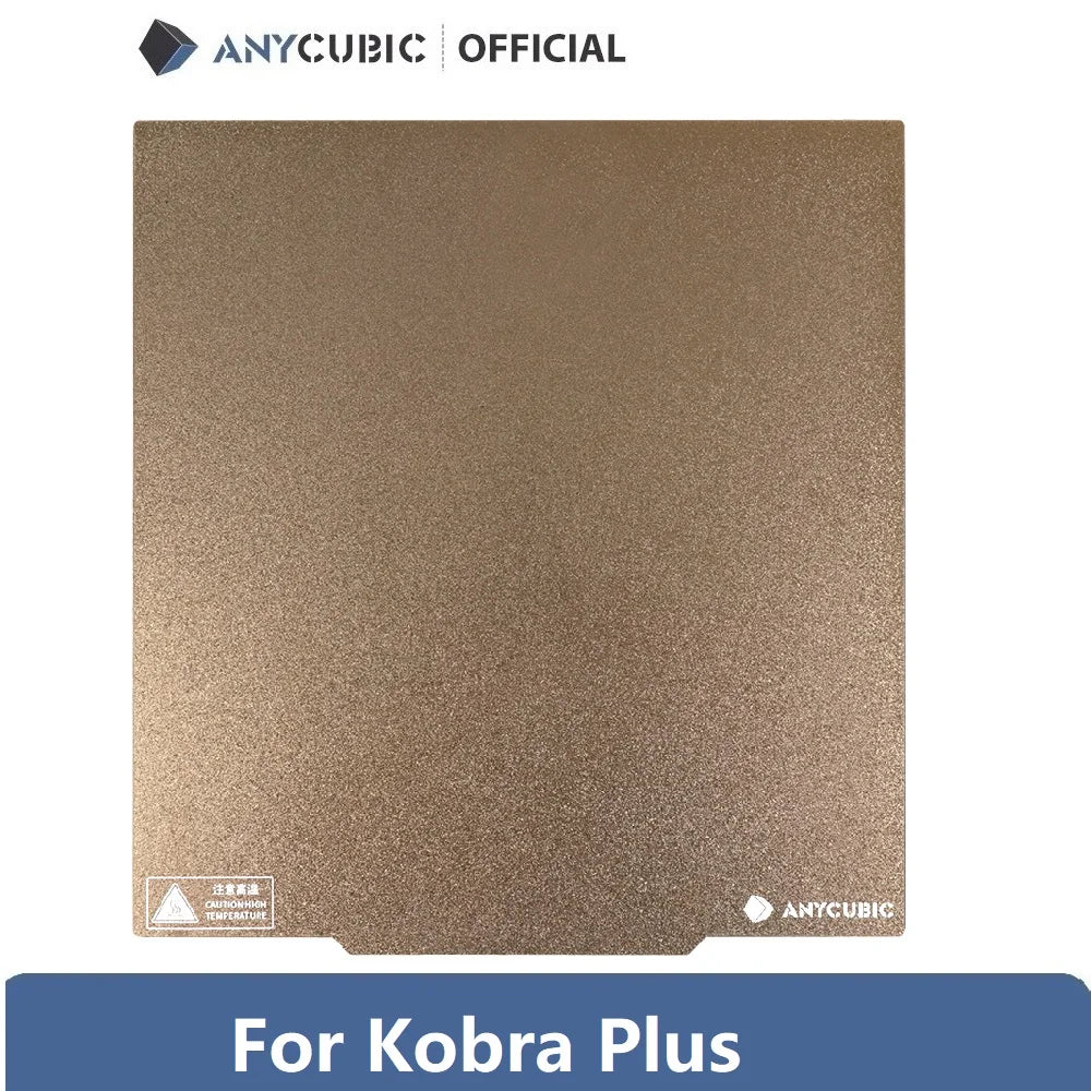 ANYCUBIC Original PEI Spring Steel For Kobra 2 neo/Vyper/KOBRA/Kobra Max/Kobra Plus/Kobra 2/Kobra 3 FDM 3D Printer Accessories