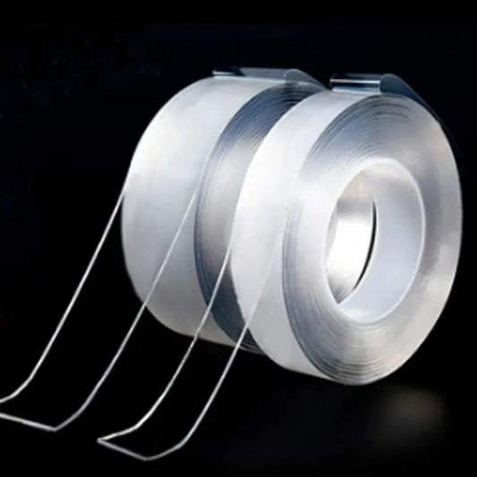 Cinta adhesiva de doble cara superfuerte, antideslizante, impermeable, transparente, para cocina y baño.