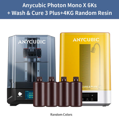 3D Printer ANYCUBIC Photon Mono X 6Ks LCD 9.1'' 6K Large Screen 3D Printing 4.76L Build Volume UV Resin SLA 3D Printers