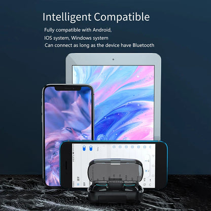 Auriculares inalámbricos Bluetooth M10 TWS con estuche de carga, cancelación de ruido y micrófono, auriculares inalámbricos Bluetooth