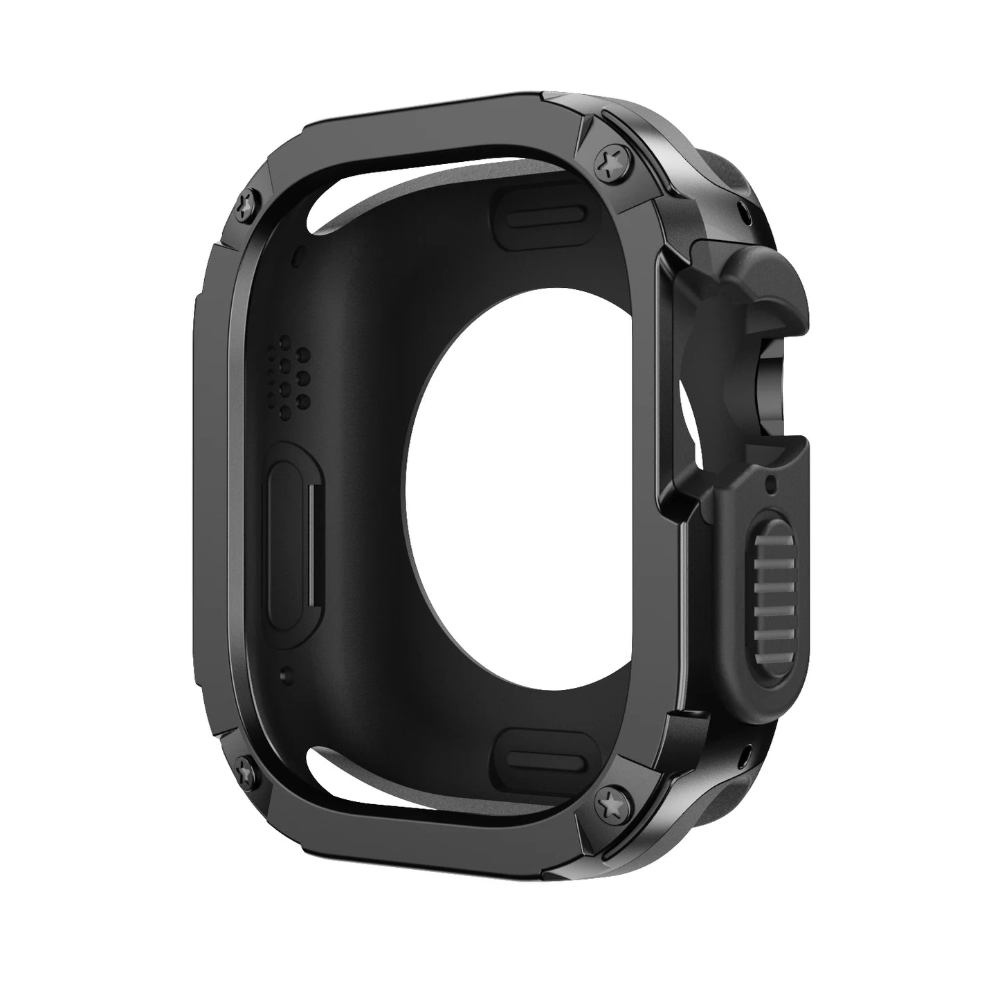 2 In 1 Case for Apple Watch 41mm 45mm 40mm 44mm 49mm TPU + PC Shockproof Protector Bumper for Iwatch Series Ultra 8 7 6 5 4 3 SE