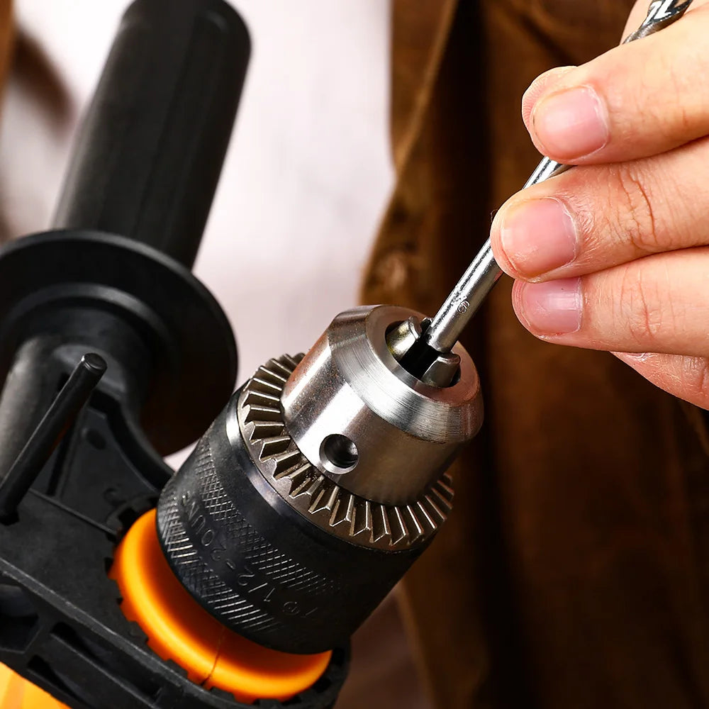 Taladro atornillador de impacto profesional DEKO de 220 V, 2 funciones, herramienta eléctrica (serie DKID)