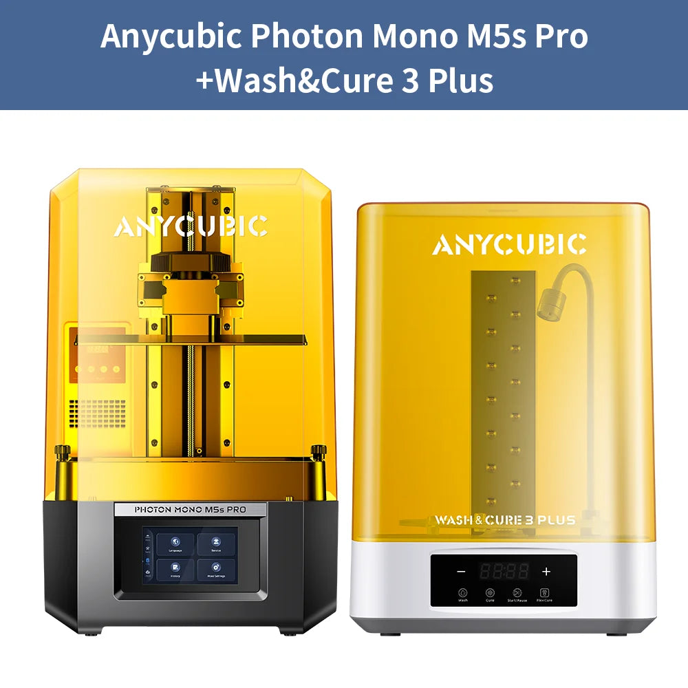 ANYCUBIC Photon Mono M5s Pro 14K Mono MSLA 3D Printer 10.1'' LCD Resin 3D Printer Speed Up to 150mm/h Print Size 223*127*200mm
