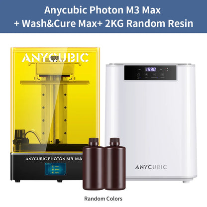 ANYCUBIC Photon M3 Max LCD 3D Printer 13" 7K Monochrome Screen High Resolution 3D Printing With Auto Resin Filler
