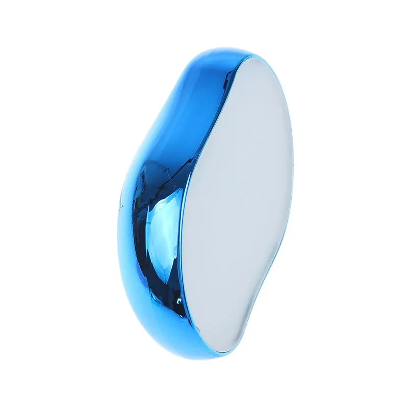 Borrador de depilación física de cristal caliente, depiladora de vidrio, indolora, fácil de limpiar, herramienta de depilación reutilizable para el cuidado corporal.