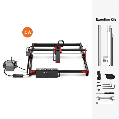 AlgoLaser DIY Kit Laser Master 2 Laser Engraver 10W Output Power Laser Cutter and Engraver Machine for Wood and Metal 40x40cm