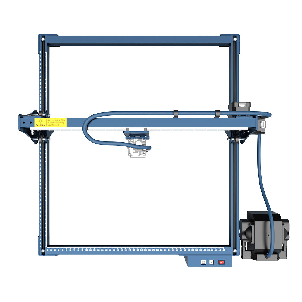 SCULPFUN S30 5W Laser Engraver Cutter, Automatic Air-assist, 0.06*0.06mm Laser Focus, 32-bit Motherboard,  Replaceable Lens, Engraving Size 410*400mm, Expandable to 935*905mm