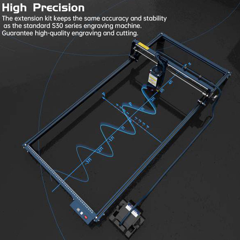SCULPFUN S30 Series X and Y Axis  Expansion Kit,  Engraving Area Expandable to 400*935mm