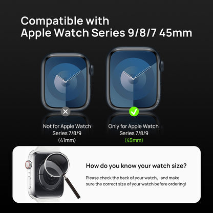 SODI SP04 8-Pack Screen Protector for Apple Watch S9/S8/S7(45mm)