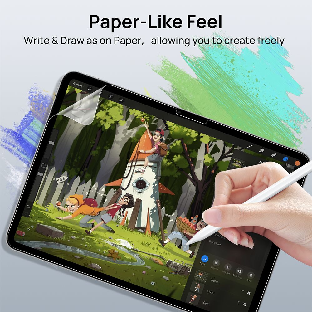 SODI SP05 2-Pack Paper-feel Screen Protector for iPad Pro 11" (5th Gen 2024)