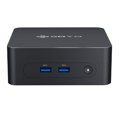 SOYO M2 Plus2 Mini PC, Intel 12th Gen Alder Lake N100 CPU up to 3.4GHz, 16GB DDR4 512GB SATA M.2 2280 SSD, 4K@60Hz Dual Displays, HDMI, WiFi 5 &amp; Bluetooth 5.0 Mini Computer for Business, Education and Office