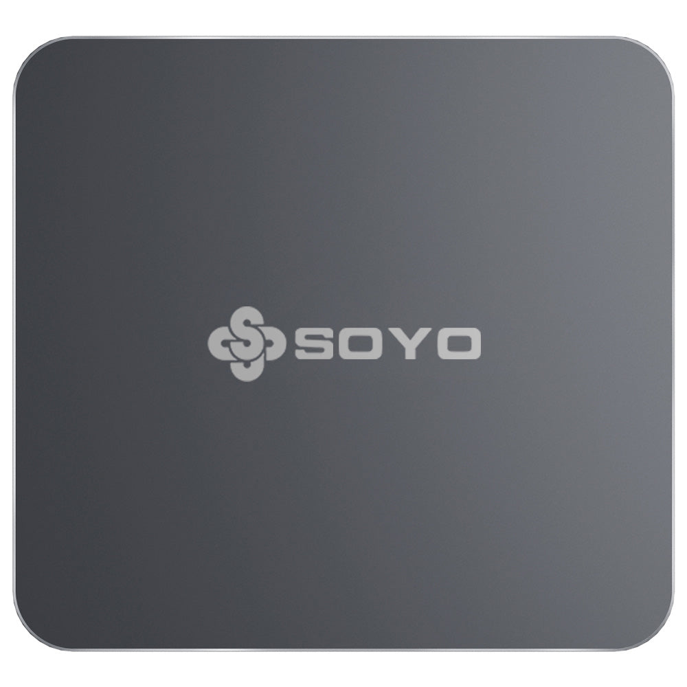 SOYO M2 Plus2 Mini PC, Intel 12th Gen Alder Lake N100 CPU up to 3.4GHz, 16GB DDR4 512GB SATA M.2 2280 SSD, 4K@60Hz Dual Displays, HDMI, WiFi 5 &amp; Bluetooth 5.0 Mini Computer for Business, Education and Office