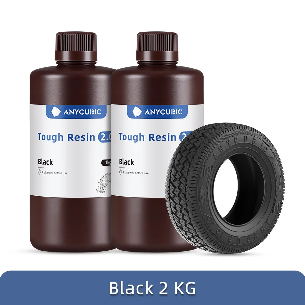 Newest UV Resin ANYCUBIC UV Tough Resin 2.0 Flexible 3D Printing Material For Photon Mono (X)LCD 3D Printer 365-405nm