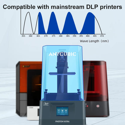 ANYCUBIC DLP Craftsman Resin DLP Exclusive Resins Long Shelf Life High Accuracy 3D Printing Material Developed For Photon Ultra