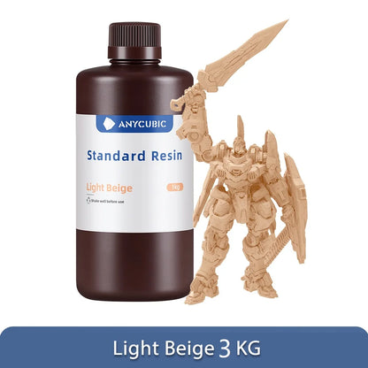 ANYCUBIC Water wash resin Tough Plant UV Resin For LCD 3D Printer 405nm Liquid Photopolymer Sensitive Resin 3D Printing Material