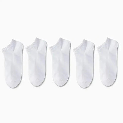 Calcetines náuticos para hombre, transpirables, absorbentes del sudor, de color sólido, de alta calidad, para negocios, 10/40 pares