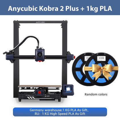 ANYCUBIC KOBRA 2 Max Large Format FDM 3D Printer Build Size 500*420*420mm With 500mm/s Maximum Print Speed Automatic Leveling