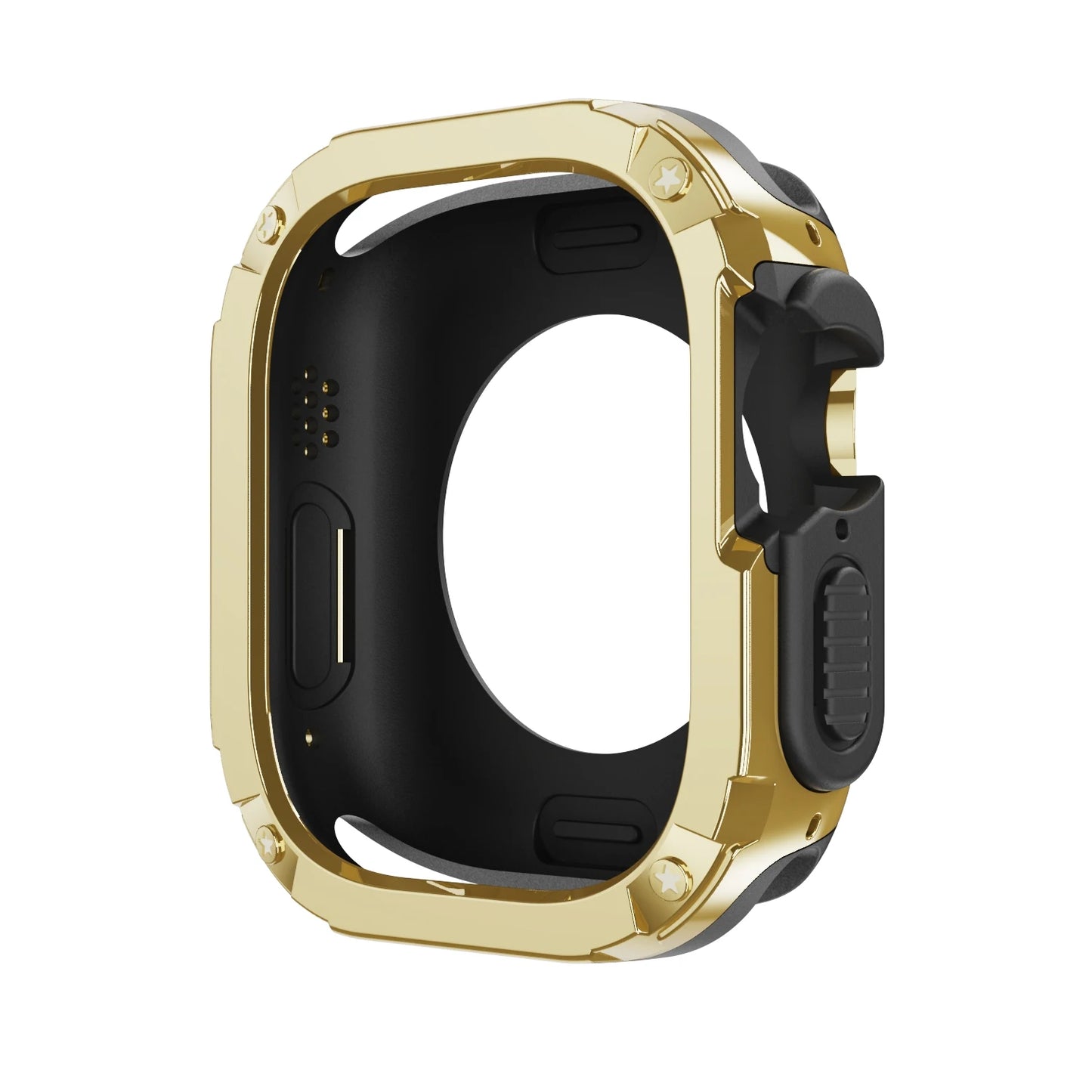 2 In 1 Case for Apple Watch 41mm 45mm 40mm 44mm 49mm TPU + PC Shockproof Protector Bumper for Iwatch Series Ultra 8 7 6 5 4 3 SE
