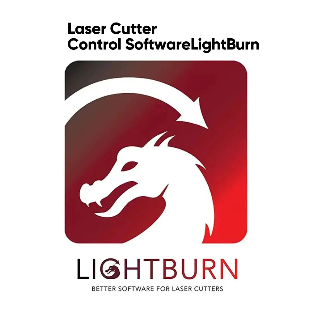 Software de control de clave de licencia Gcode de LightBurn para máquinas de corte y grabado láser. Compatible con todas las marcas de máquinas de grabado, Mac y Windows.