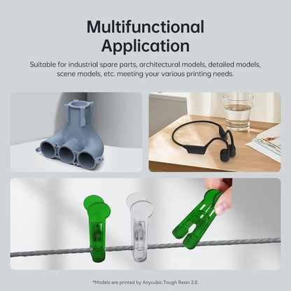 Newest UV Resin ANYCUBIC UV Tough Resin 2.0 Flexible 3D Printing Material For Photon Mono (X)LCD 3D Printer 365-405nm